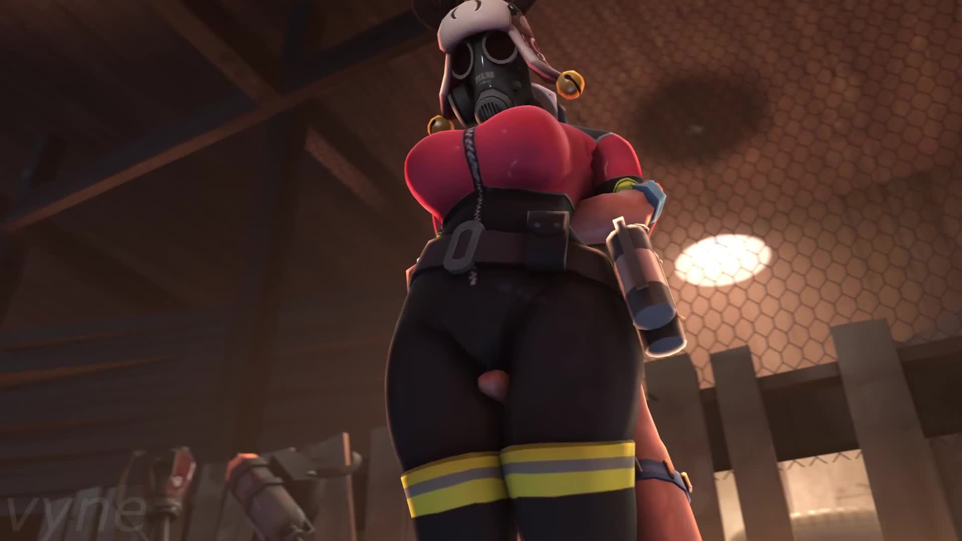 Fempyro Night Thigh-Job (Vyne34) Team Fortress 2 
